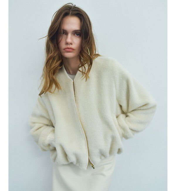 BEIGE,「GROVE / アルパカシャギーブルゾン」|その他|