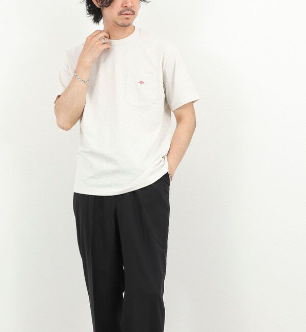 NOLLEY'S goodman「【DANTON/ダントン】POCKET T-SHIRT SOLID 26SS（DT-C0198TCB SOLID）」|Tシャツ・カットソー|