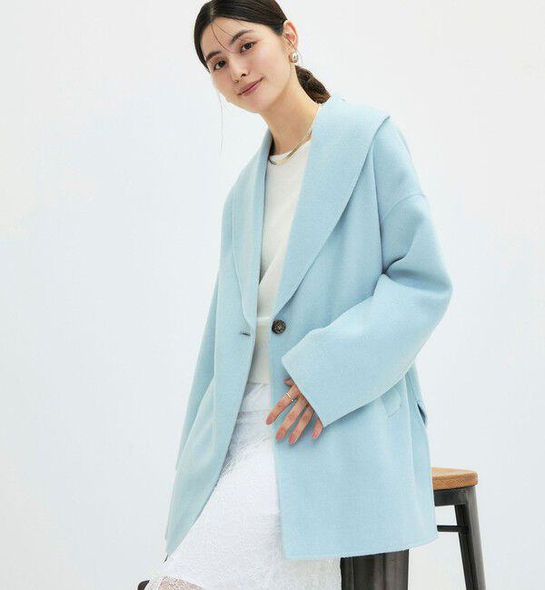 NOLLEY'S sophi「【名品シリーズ】リバーショールコート」|ダッフルコート|