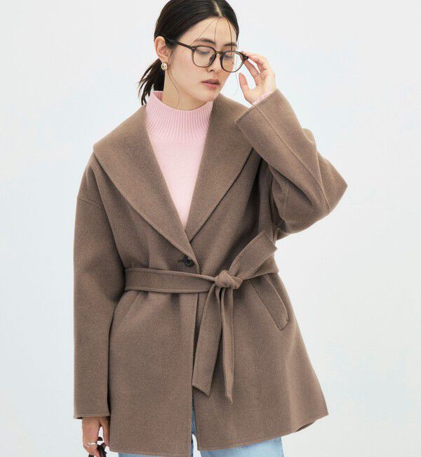 NOLLEY'S sophi「【名品シリーズ】リバーショールコート」|ダッフルコート|