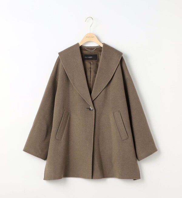 NOLLEY'S sophi「【名品シリーズ】リバーショールコート」|ダッフルコート|