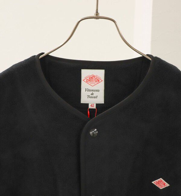 NOLLEY'S goodman「【DANTON/ダントン】FLEECE COLLARLESS JACKET（JD-8939）26AW」|ブルゾン・スタジャン|