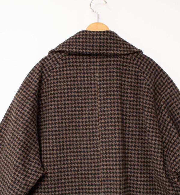 NOLLEY'S sophi「【WEB限定】【TICCA/ティッカ】ウールハウンドトゥースピーコート」|ピーコート|