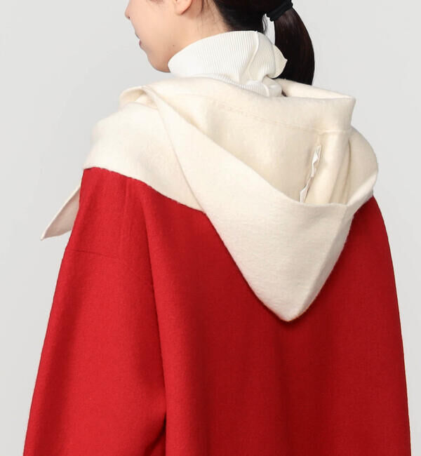 ORCIVAL「ORCIVAL | ウールジャージー ニットスカーフフーディ UNISEX」|マフラー|