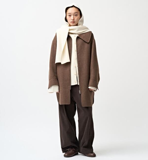 ORCIVAL「ORCIVAL | ウールジャージー ニットスカーフフーディ UNISEX」|マフラー|