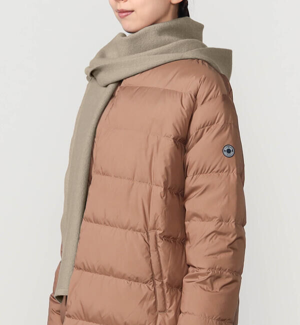 ORCIVAL「ORCIVAL | ウールジャージー ニットスカーフフーディ UNISEX」|マフラー|TAUPE