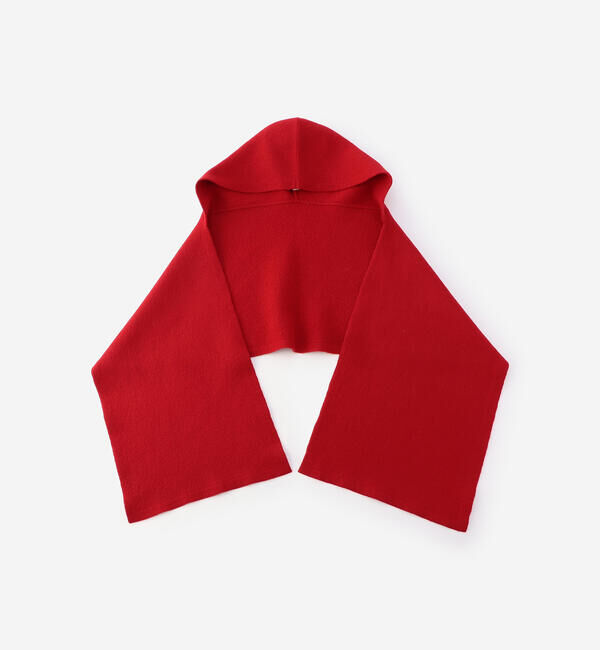 ORCIVAL「ORCIVAL | ウールジャージー ニットスカーフフーディ UNISEX」|マフラー|