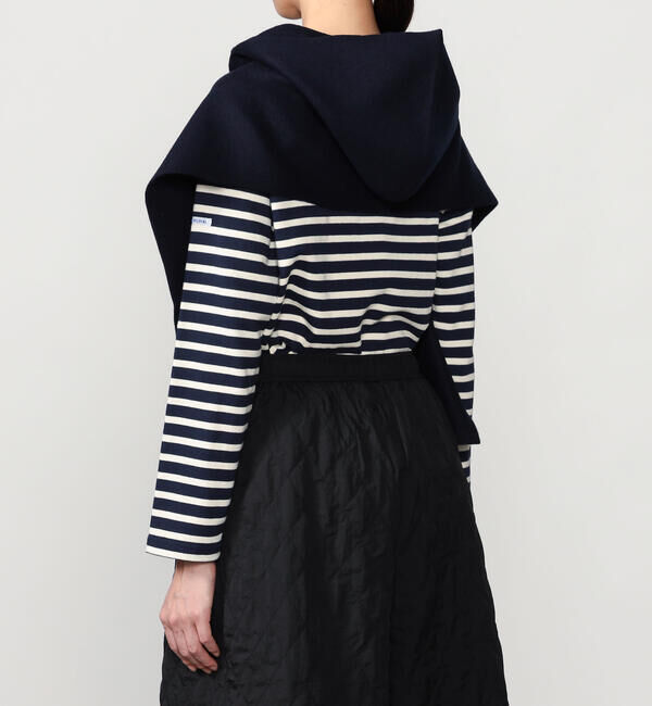 ORCIVAL「ORCIVAL | ウールジャージー ニットスカーフフーディ UNISEX」|マフラー|