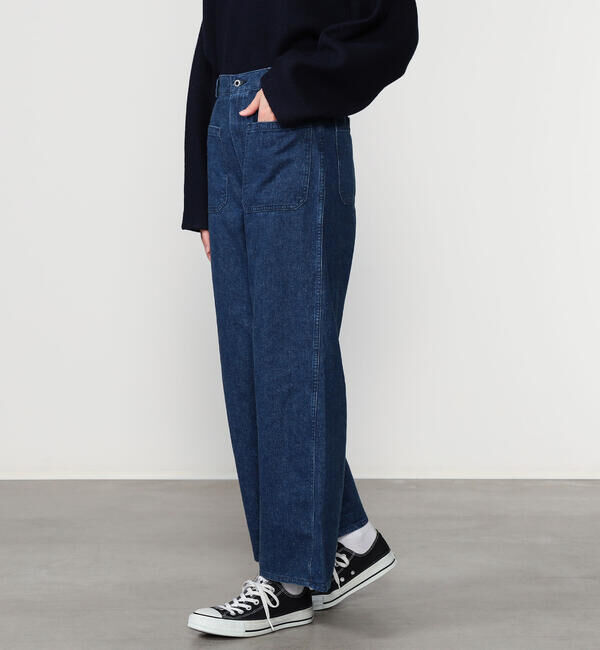  「orSlow | U.S NAVY WOMEN&rsquo;S DENIM FLARE PANTS WOMEN」|デニム|