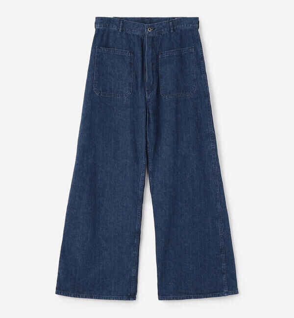  「orSlow | U.S NAVY WOMEN&rsquo;S DENIM FLARE PANTS WOMEN」|デニム|