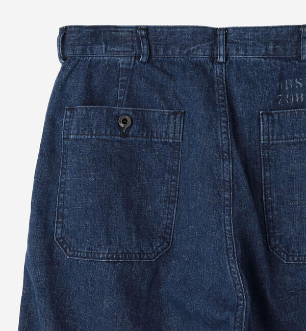  「orSlow | U.S NAVY WOMEN&rsquo;S DENIM FLARE PANTS WOMEN」|デニム|