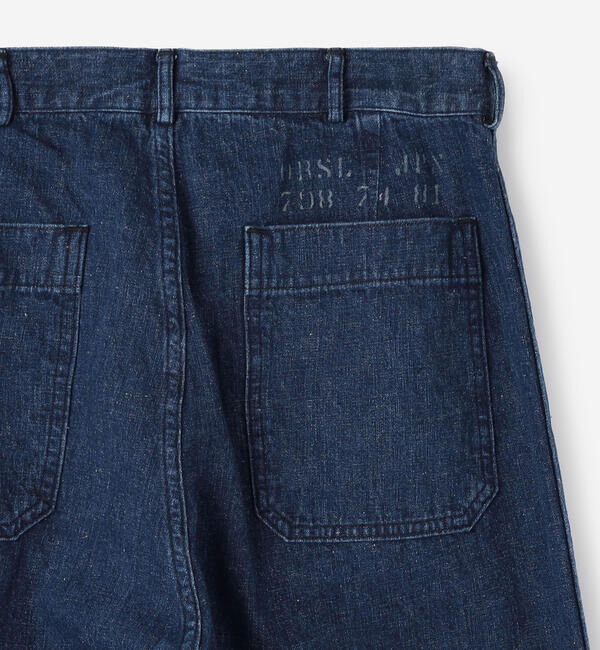  「orSlow | U.S NAVY WOMEN&rsquo;S DENIM FLARE PANTS WOMEN」|デニム|
