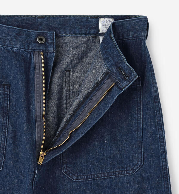  「orSlow | U.S NAVY WOMEN&rsquo;S DENIM FLARE PANTS WOMEN」|デニム|
