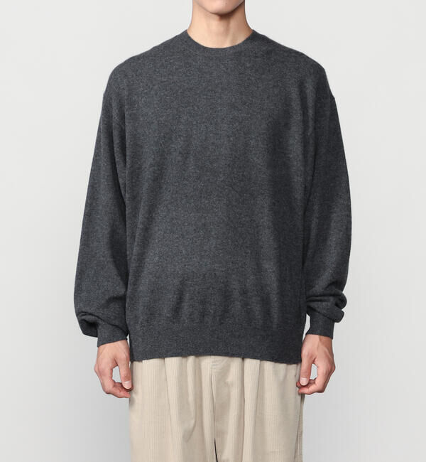 Morris & Sons「MORRIS & SONS | カシミヤ クルーネックニット MEN」|ニット・セーター|