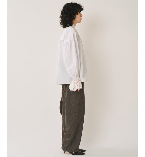  「サキソニーウールパンツ〈WEB限定カラーあり〉」|スラックス|