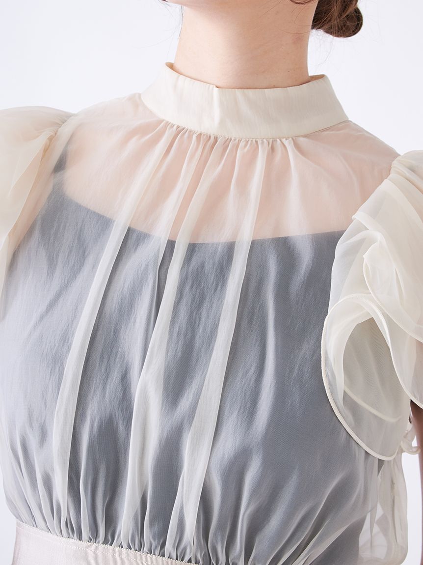 SNIDEL「ボレロセットキャミワンピース」|ドレス|