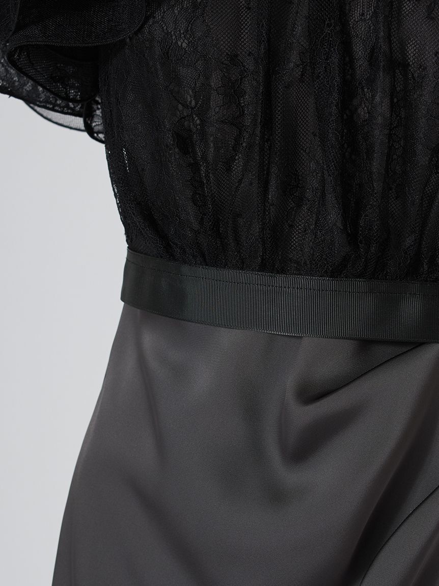 SNIDEL「ボレロセットキャミワンピース」|ドレス|