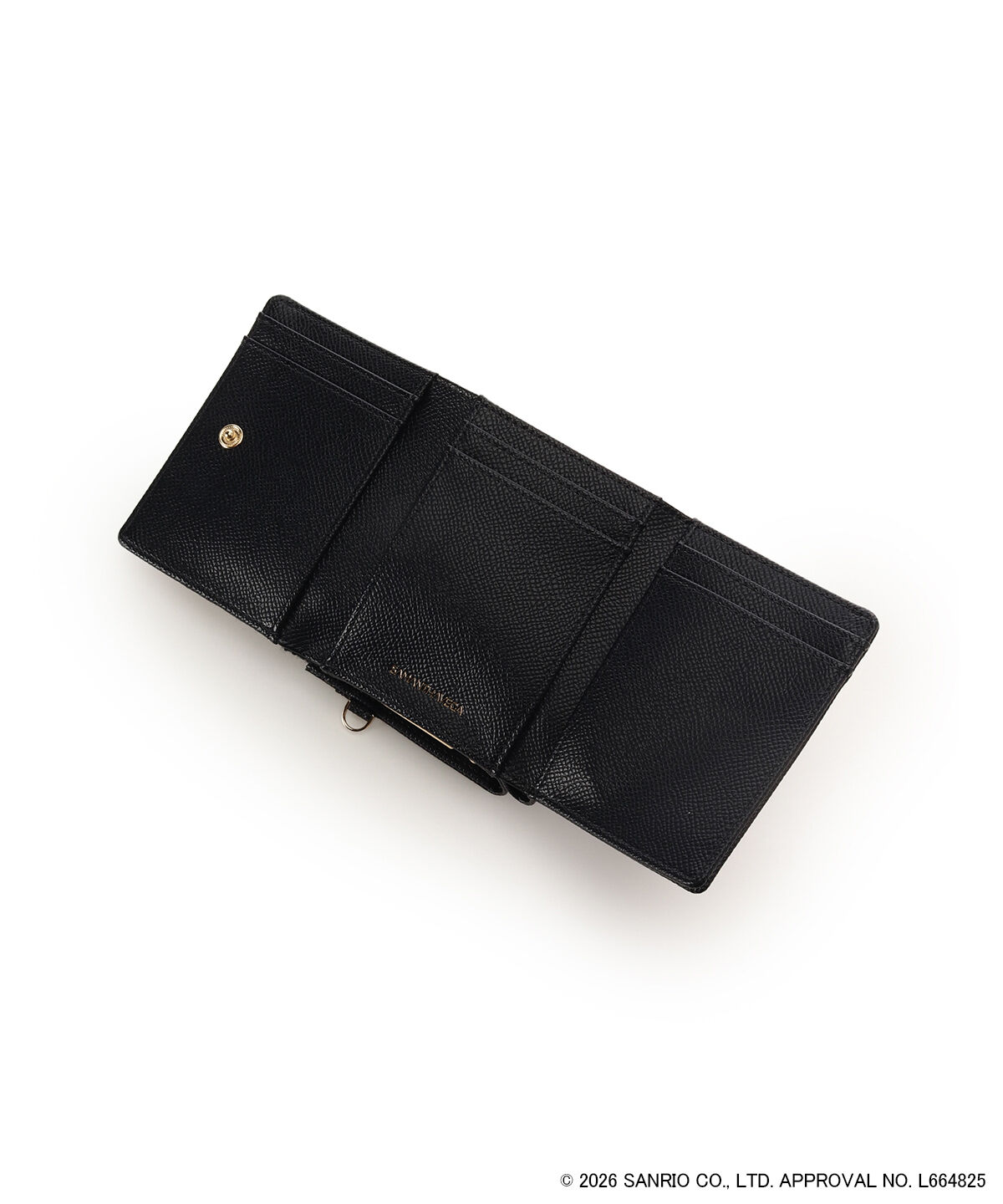 Samantha Vega「リッチツイードアクセントリボン折財布」|財布|