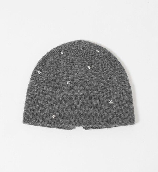 UNITED ARROWS「スタービジュー ビーニー」|ニット帽|DK.GRAY