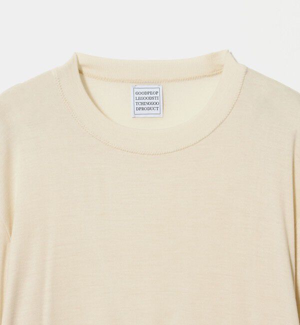 UNITED ARROWS「＜GOOD PEOPLE GOOD STITCHING GOOD PRODUCT＞コンフォート クルーネック ニット」|ニット・セーター|