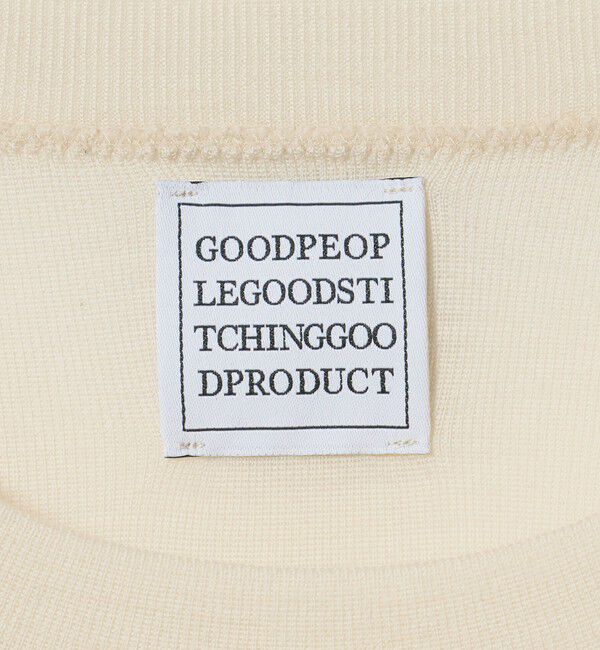 UNITED ARROWS「＜GOOD PEOPLE GOOD STITCHING GOOD PRODUCT＞コンフォート クルーネック ニット」|ニット・セーター|