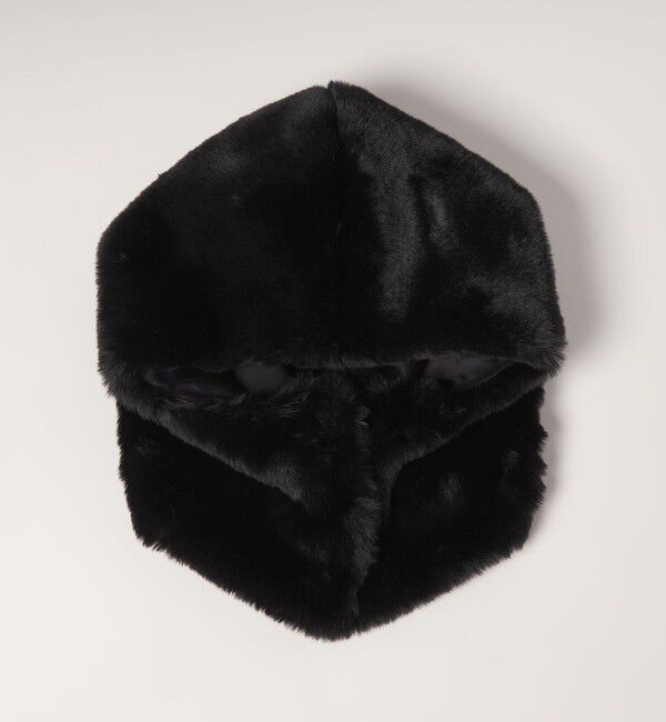 conte「＜conte＞フェイクファー フード BLACK」|その他|