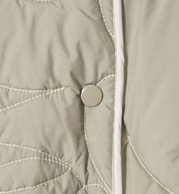 conte「【別注】＜manipuri for conte＞キルティングジャケット」|ノーカラーコート|