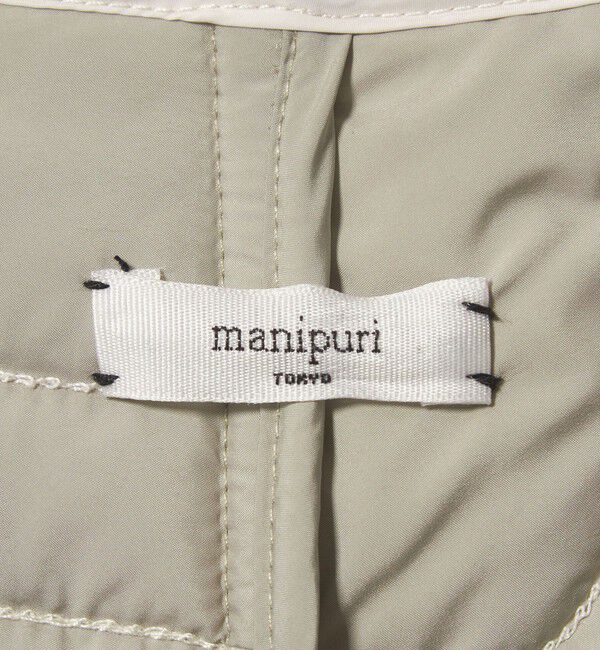 conte「【別注】＜manipuri for conte＞キルティングジャケット」|ノーカラーコート|