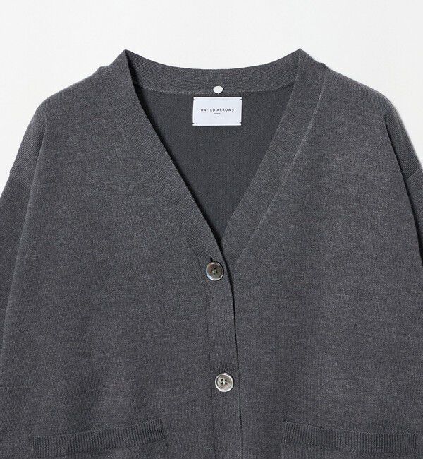 UNITED ARROWS「2WAY レース セーラー ニット カーディガン」|カーディガン|