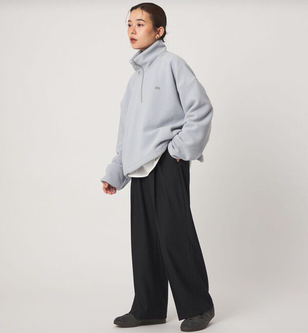 UNITED ARROWS green label relaxing「ニーハイワイドパンツ マシンウォッシャブル ストレッチ 帯電防止」|その他|