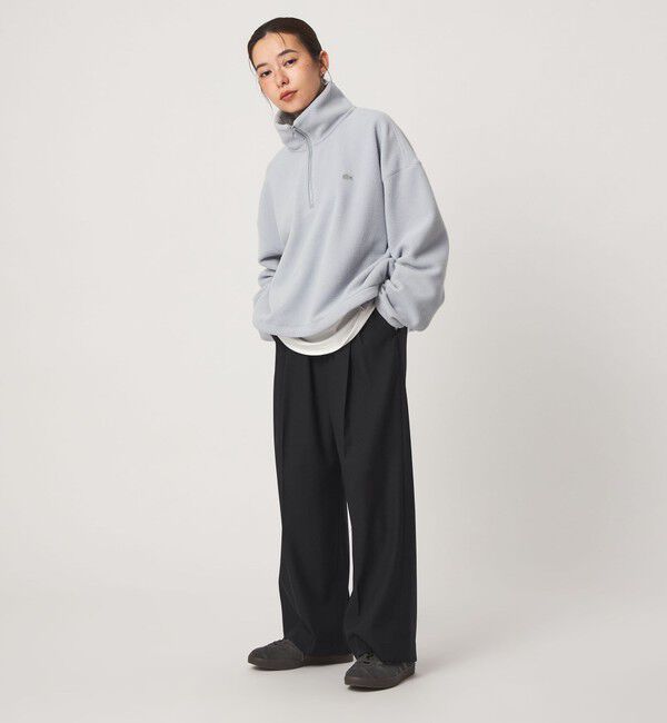 UNITED ARROWS green label relaxing「ニーハイワイドパンツ マシンウォッシャブル ストレッチ 帯電防止」|その他|
