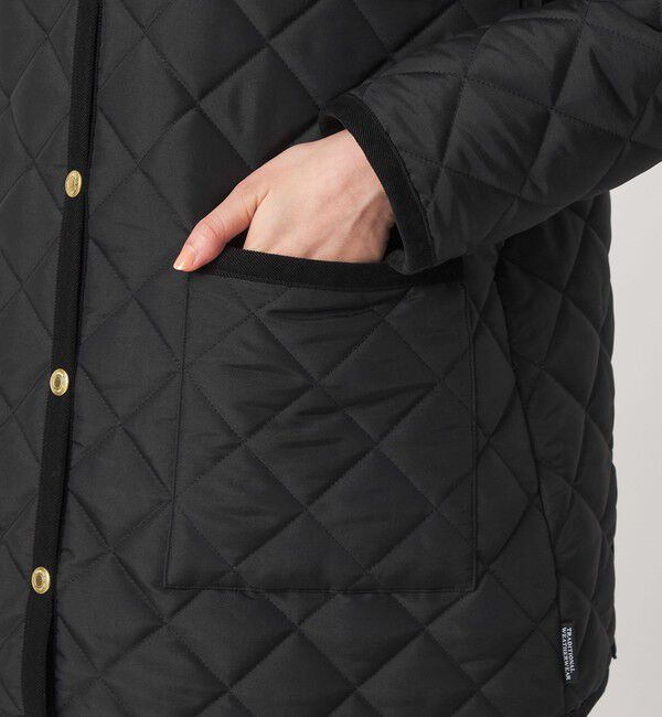 UNITED ARROWS green label relaxing「【別注】＜Traditional Weatherwear＞ARKLEY  Aライン キルティング ミドル ジャケット」|その他|