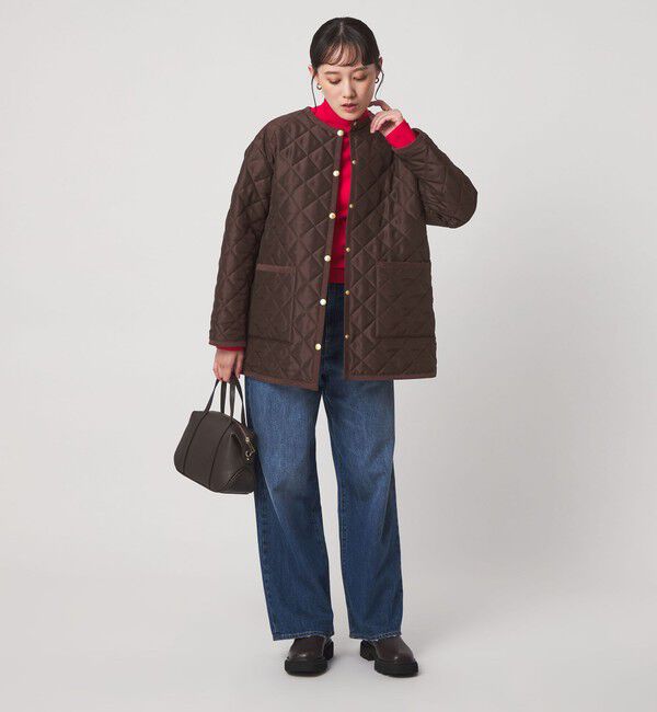UNITED ARROWS green label relaxing「【別注】＜Traditional Weatherwear＞ARKLEY  Aライン キルティング ミドル ジャケット」|その他|