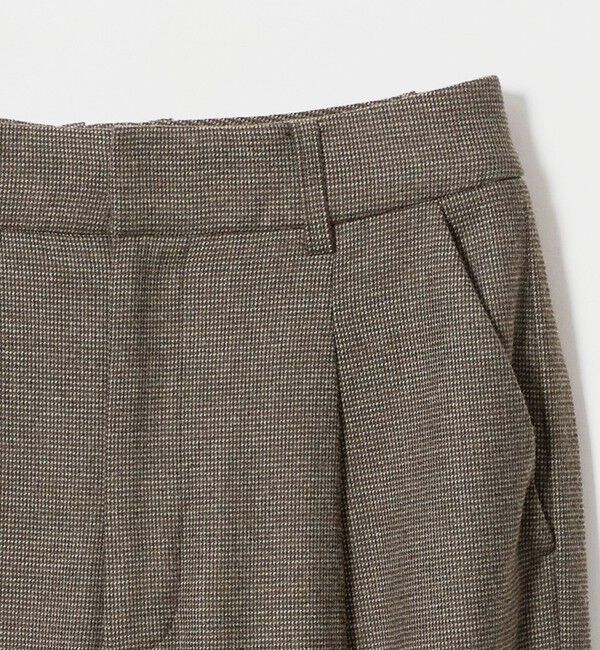 UNITED ARROWS green label relaxing「［size SHORT/TALLあり］ヘアライン ストレート パンツ ストレッチ」|スラックス|