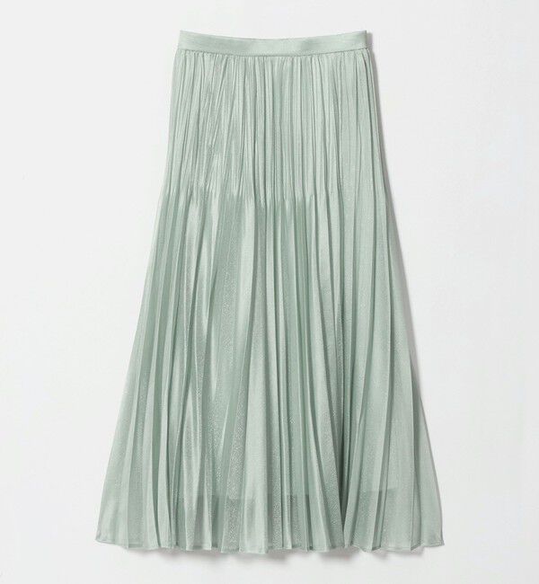 UNITED ARROWS green label relaxing「［size SHORTあり］シャイニー プリーツ スカート」|スカート|