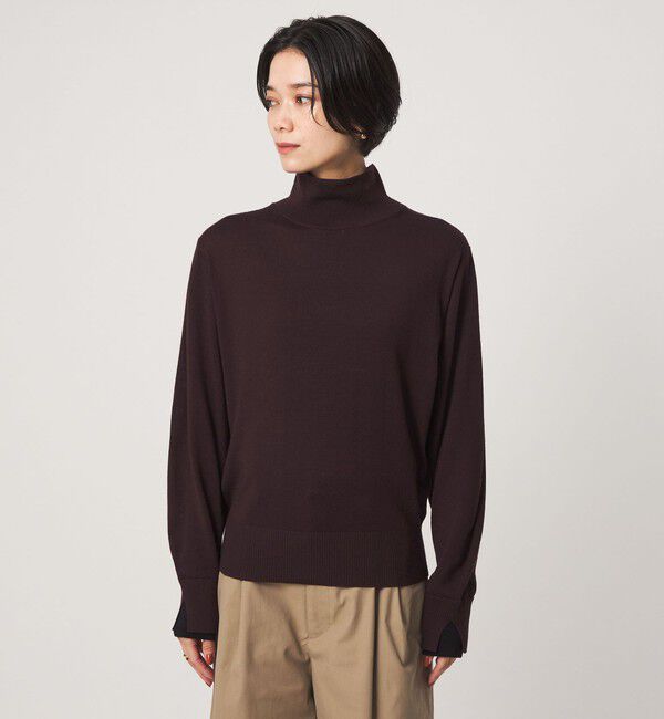 UNITED ARROWS green label relaxing「エブリニット 2WAY タートルネック ウォッシャブル」|ニット・セーター|