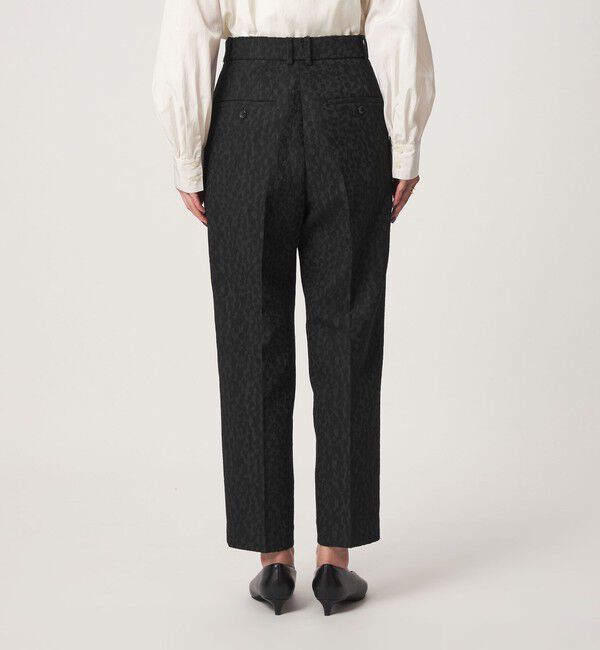 UNITED ARROWS green label relaxing「［size SHORT/TALLあり］fleurie(フルリー) ジャガード テーパード パンツ」|スラックス|