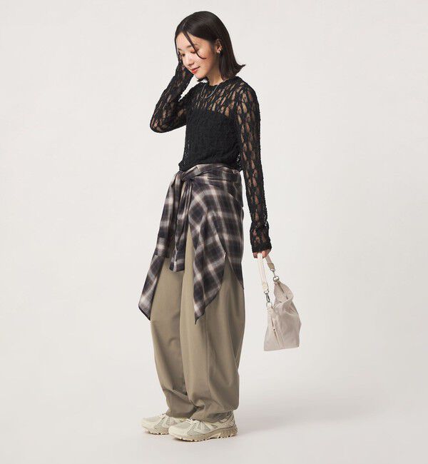 UNITED ARROWS green label relaxing「【WEB限定】＜at ease＞カーブ パンツ」|その他|
