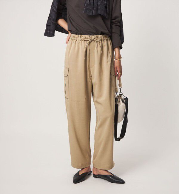 UNITED ARROWS green label relaxing「2WAY カーゴ ワイドパンツ」|カーゴ|BEIGE