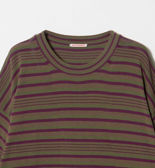 UNITED ARROWS green label relaxing「＜RYE TENDER＞マルチボーダー Tシャツ」|ニット・セーター|