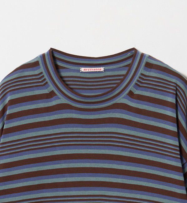UNITED ARROWS green label relaxing「＜RYE TENDER＞マルチボーダー Tシャツ」|ニット・セーター|