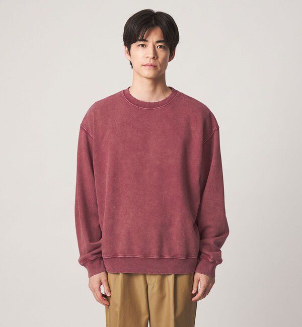 UNITED ARROWS green label relaxing「【別注】＜SCREEN STARS＞AGED フェード クルーネック 長袖 スウェット」|スウェット・ジャージ|