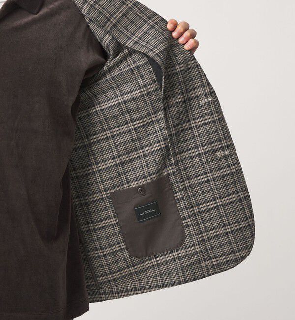 UNITED ARROWS green label relaxing「ウォッシャブル フラノ リラックス ジャケット -ストレッチ-」|テーラードジャケット|