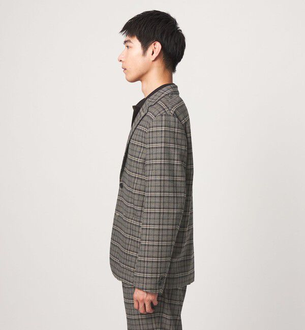 UNITED ARROWS green label relaxing「ウォッシャブル フラノ リラックス ジャケット -ストレッチ-」|テーラードジャケット|