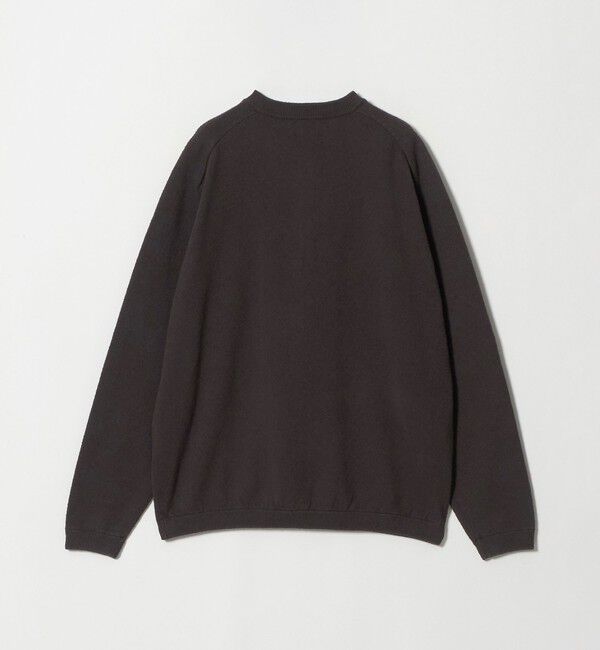 UNITED ARROWS green label relaxing「ブークレ サドル ヘンリーネック 長袖 ニット」|ニット・セーター|