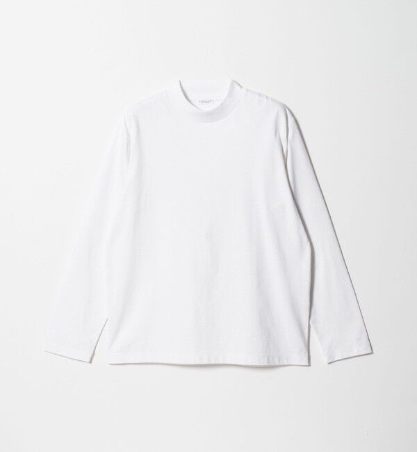 BEAUTY&YOUTH UNITED ARROWS「【WEB限定 WARDROBE SMART】クリア ガスコットン モックネック カットソー【抗菌・防臭】」|Tシャツ・カットソー|