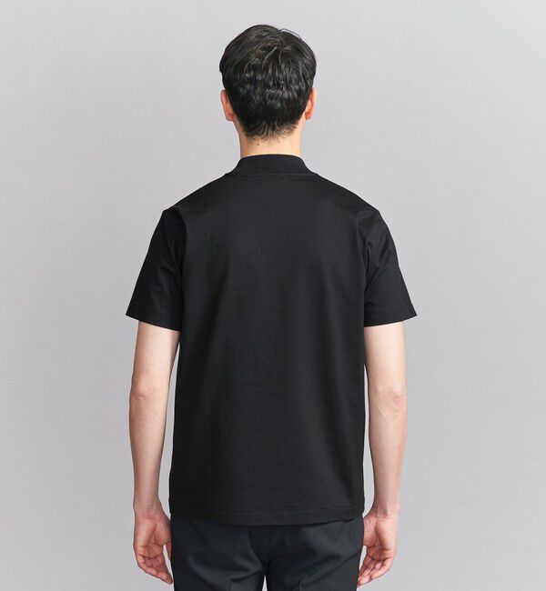 BEAUTY&YOUTH UNITED ARROWS「【WEB限定 WARDROBE SMART】クリア  ガスコットン モックネック カットソー【抗菌・防臭】」|Tシャツ・カットソー|