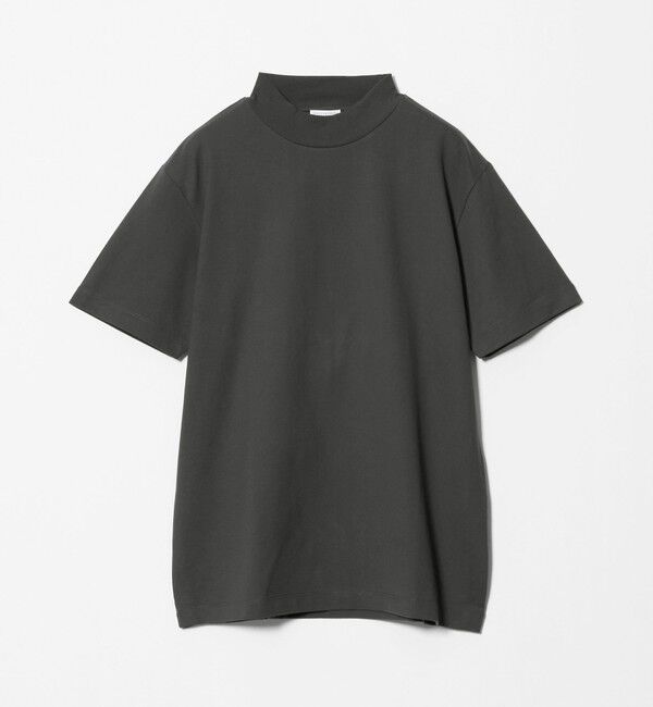 BEAUTY&YOUTH UNITED ARROWS「【WEB限定 WARDROBE SMART】クリア  ガスコットン モックネック カットソー【抗菌・防臭】」|Tシャツ・カットソー|