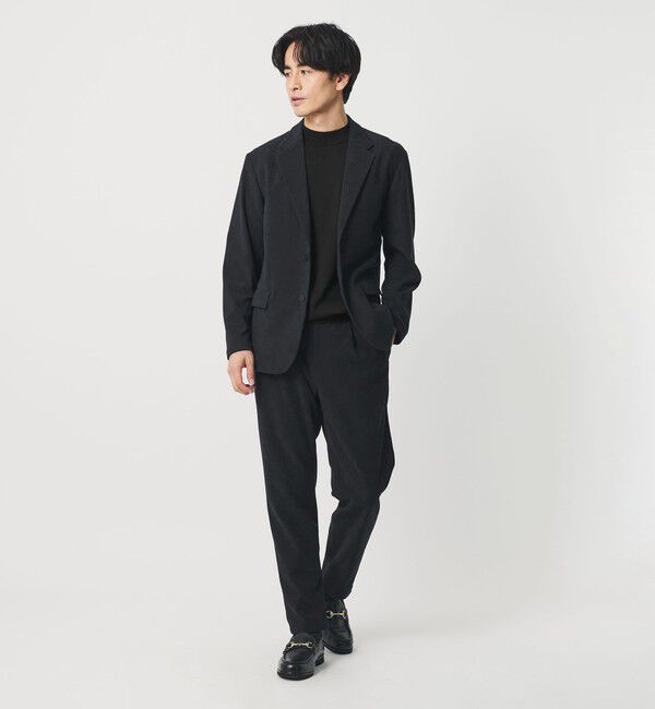 BEAUTY&YOUTH UNITED ARROWS「ブラッシュド ツイル 2B コンフォート ジャケット セットアップ対応可能」|テーラードジャケット|