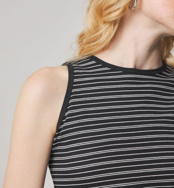 STEVEN ALAN「＜Steven Alan＞リンガー アメリカンスリーブ タンクトップ」|Tシャツ・カットソー|